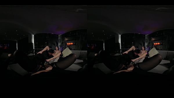 Play MP4 - Halloween Threesome with Her Best Friend and a Vampire