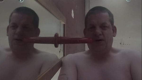 mark wright loves cockmore than you know as he rides_this reddildo but wishing it was a realcock