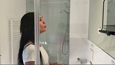 The Short Skirt Is Cut To Flash Her Ass And What Is Underneath For The Hottest Brunette Beautiful College Slut thumbnail