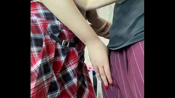 Harny student handjob and blowjob teacher's dick