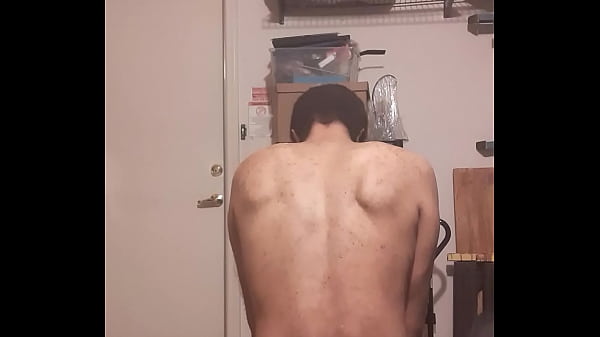 Black Bubble Butt In Garage 