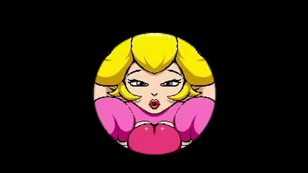 Princess Peach kissing a BIG stick 