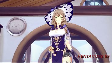 Genshin Impact Hentai - Lisa Sex In Her House 1/3 thumbnail