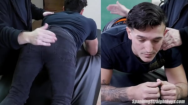 A Ripped Jock is Given a Humiliating Spanking for Cheating on his Girl 