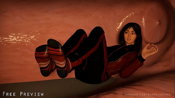 Play MP4 - Vore Chinese Dragon Eats Tourist Feet First