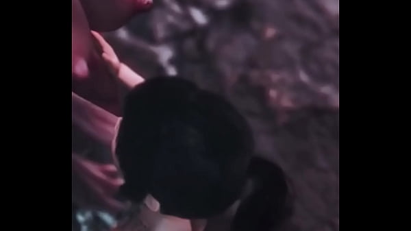 Big Tittied Babe Sucks Demon Cock 