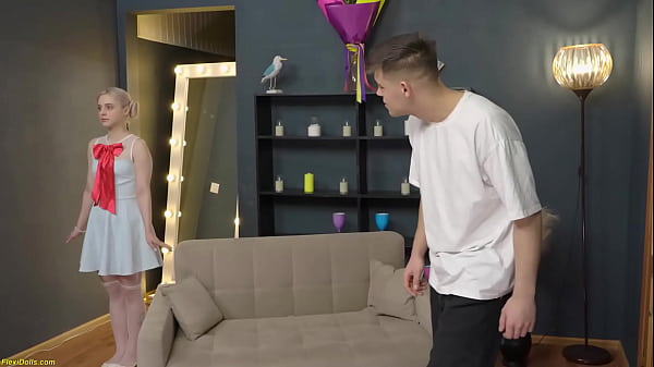 Beauty Blonde Real Flexible Contortion Teen Doll Gets Extreme Deep Ass Fucked In Crazy Flexible Sex Positions thumbnail