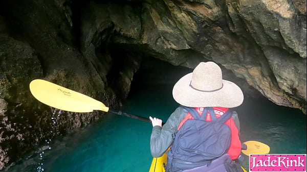 Play MP4 - Kayaking To A Secret Cave In Middle Sea Just To Fuck