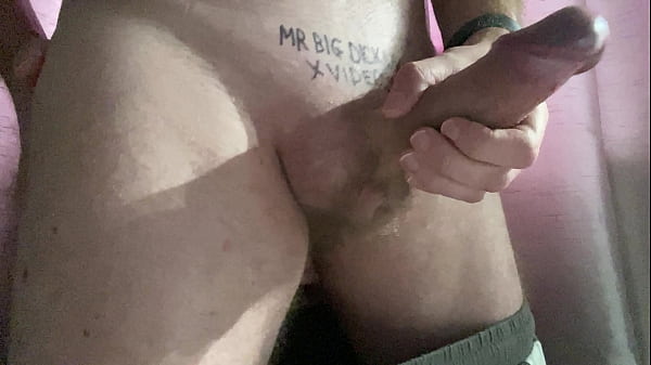 Wanking my british monster cock 