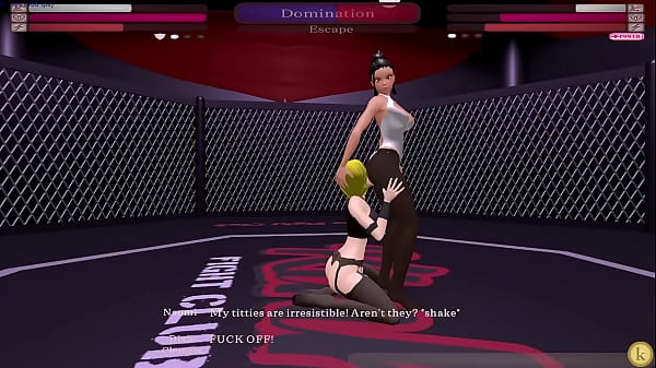 Dixie clemets vs naomi wayne kinky fight club lesbian sexfight strap on competitive sex 
