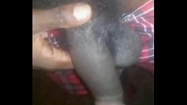 My step son love riding my big black hairy bbc dick