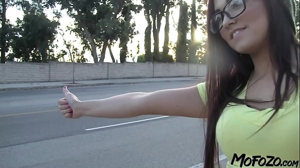 Real amateur homemade sex video with a 19 year old hitchhiker