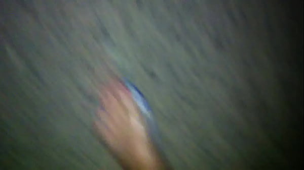 Naked Oiled Feets in the Nature 