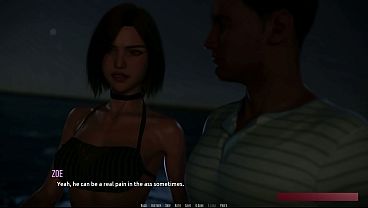 Dominos Beach 13 - Zoe HJ, BJ & Fingering Fun With John