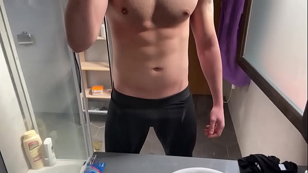 Pollon despues de entrenar 