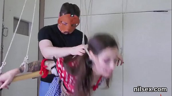 Sexy kitten is brought in_ass hole assylum for awkward therapy