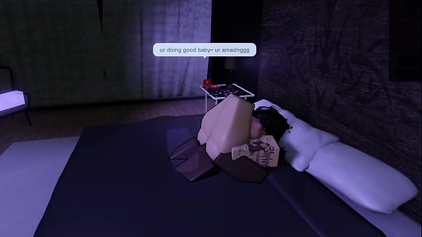 Roblox goth slut fucked by big bbc