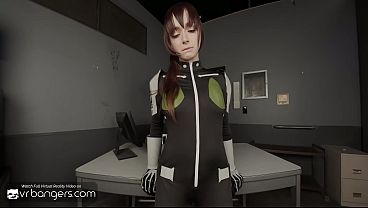 Vr hot mina in uniform fucks hard in cosplay porn pt 1