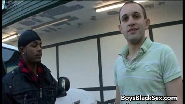 Black Muscular Gay Dude Fuck Anally White Twink Hard 22