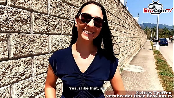 German Agent Meet And Fuck Brunette Skinny Milf thumbnail