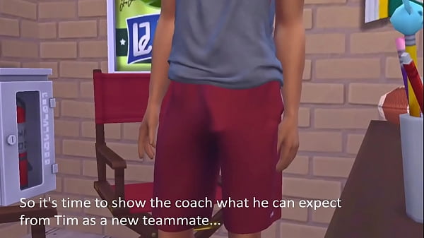 Play MP4 - Black coach trains two teammates of the soccer team in hot threesome&period;