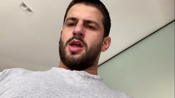 Your best friend - a hairy hunk - want you to stroke with him 