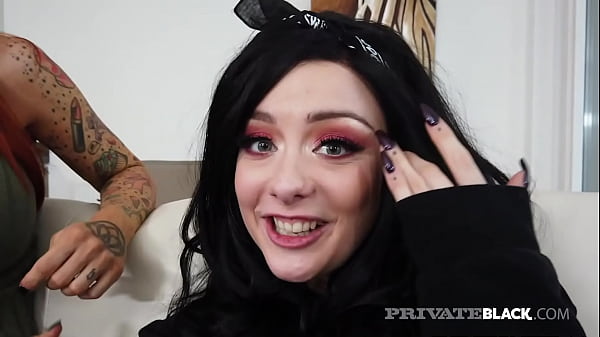 PrivateBlack - Inked Alessa Savage Gets Eaten Out By Horny_Black Stud!