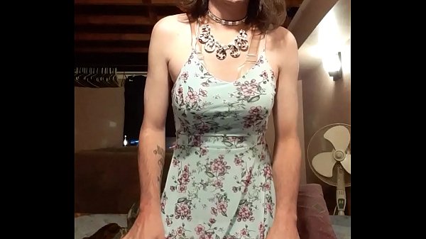 Sexy Jade in a sun dress 