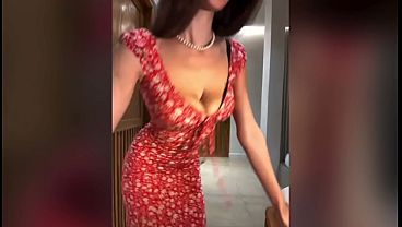 Nice ass and biggest milky boobs my wife fe