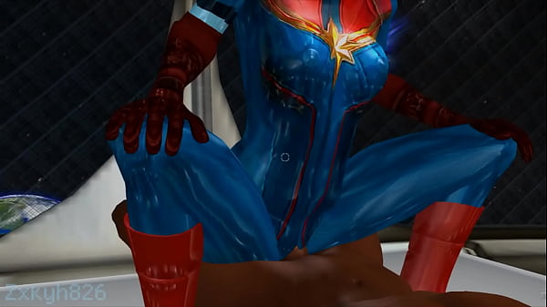 3d captain marvel fucks 