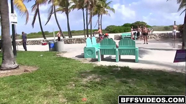 Hot teen_shares cum with friend_on spring break