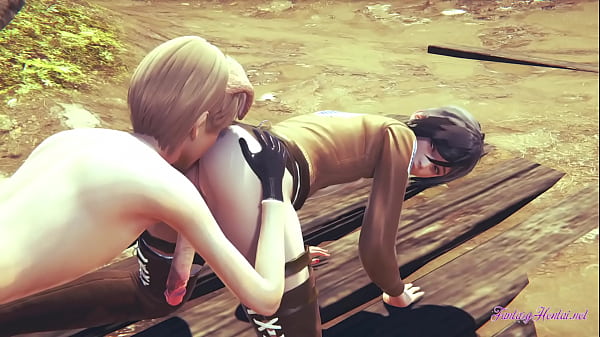 Shingeki No Kyojin Yaoi Femboy - Eren Licking Anal Sex thumbnail