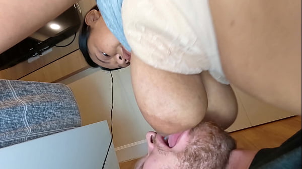 Huge Boobs Asian Teen Gets Huge Milk Titties Sucked thumbnail