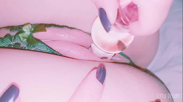 I FUCK_my friend s 18 YEARS oldLATINA_GIRLFRIEND with_new GLASS DILDO_her pinkPUSSY