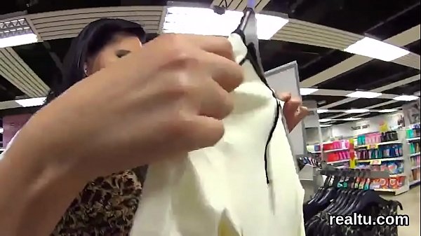 Adorable czech girl gets seduced in the shopping centre and penetrated in pov 