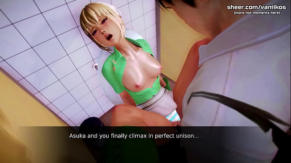 Play MP4 - Waifu Academy &vert; Hot Public Toilet Sex With A Petite 18yo Teen With Hot Small Tits And A Tight Little Pussy Horny For A Creampie &vert; Part &num;5