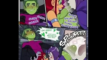 Revena e Estelar deram a todos - hq