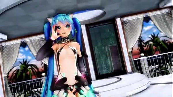 Dancing MMD TDA Micro_Bikini Hatsune Miku Sexy