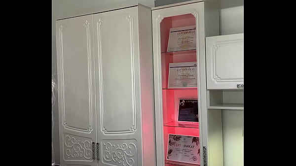 The beauty came for_a deep bikini waxing, most likely she is_getting ready for hot sex