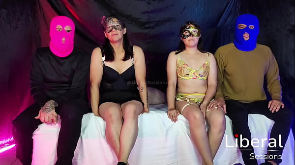 Intercambio de pareja se cogieron a la esposa del otro durisimo 