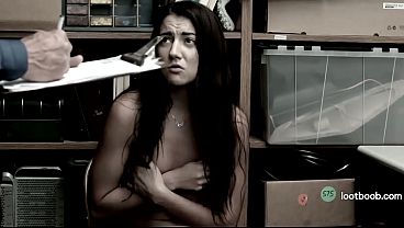 Nonton Surveillance Bust Strips Thief For Standing Office Hookup thumbnail