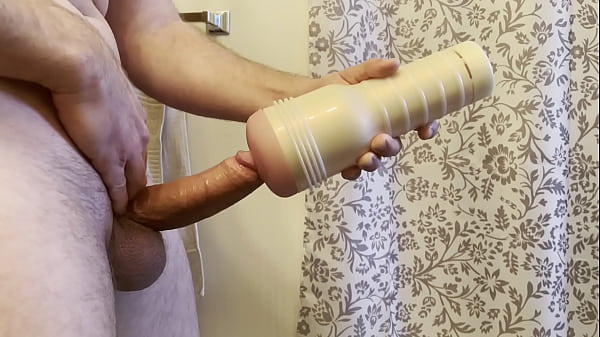 Huge cumexplosion from_fucking_my fleshlight