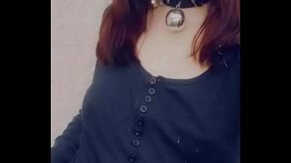 Nonton Young Petite Redhead In Collar Fingering Masturbating And Showing Her Breasts. thumbnail