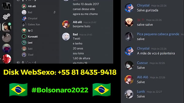 ZOANDO WEBCORNO QUE GOSTA DE TRAVAR ZAP #Bolsonaro2022