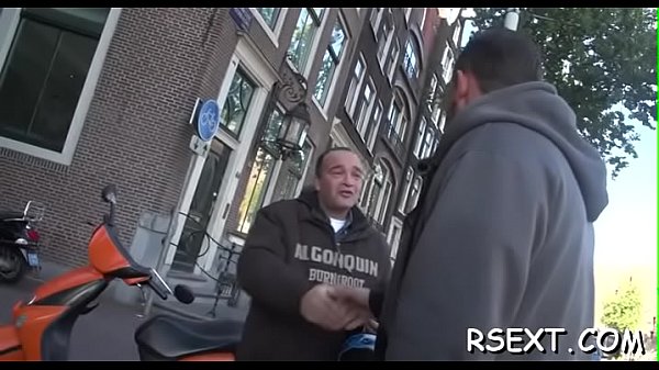 Dude gets his cock sucked