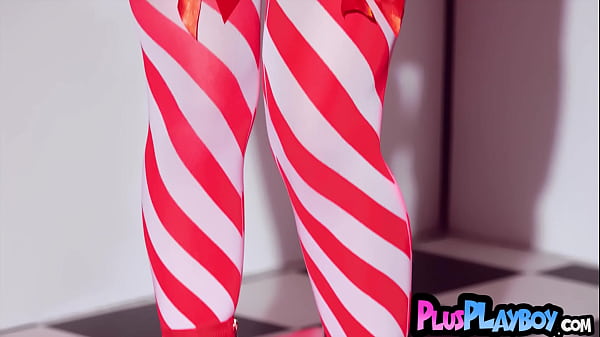 Hot babe and blonde teen exposing her stunning body after hot striptease session