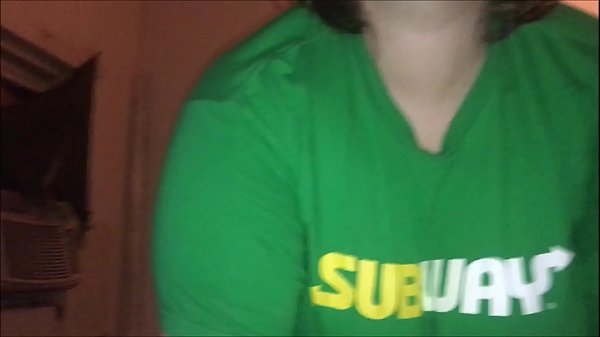 Play MP4 - Young subway worker gets trick into sucking and swallowing older guy huge dick and cum after fixing him a subway at work