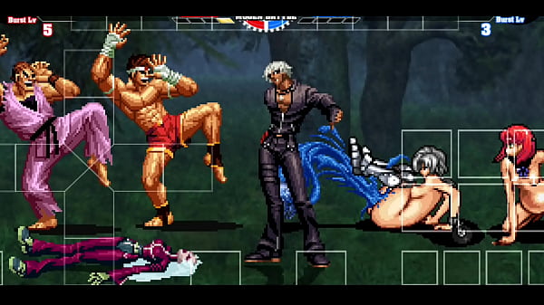 K' VS Kula Diamond KOF MUGEN 