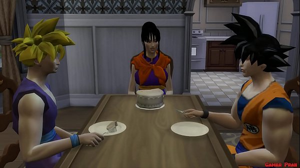 Play MP4 - Milk Cacha a su Hijastro Gohan Masturb&aacute;ndose Madrastra Follada Delante su Marido