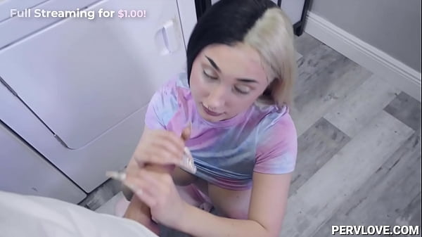 Pervert step Brother Spying His Busty to Fucks Her - Skylar Vox